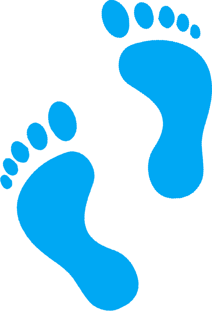 UFP feet blue
